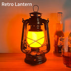 Retro Portable LED Horse Lantern Lamp Rechargeable