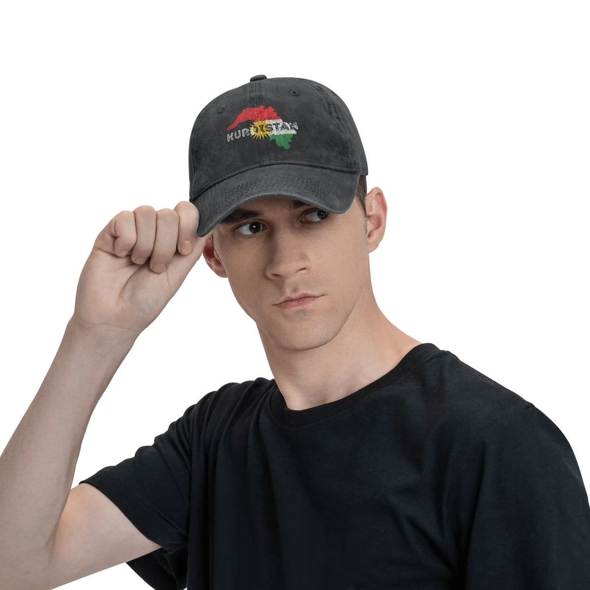 Kurdistan Flag Baseball Caps