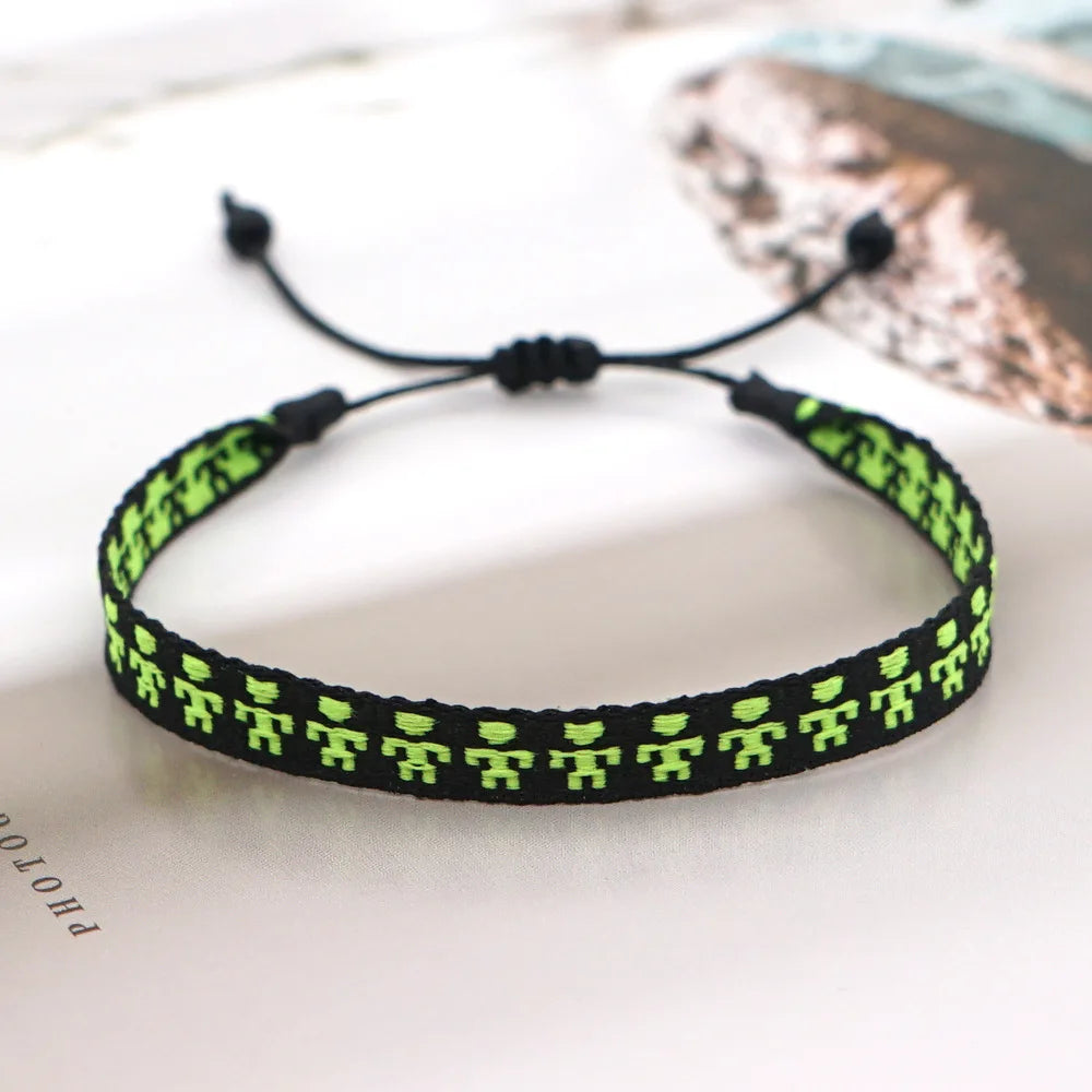 Unisex Handmade Woven Bracelet