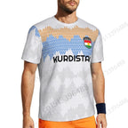 Kurdistan Flag 3D Printed T Shirt