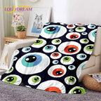 3D Evil Eye Blanket