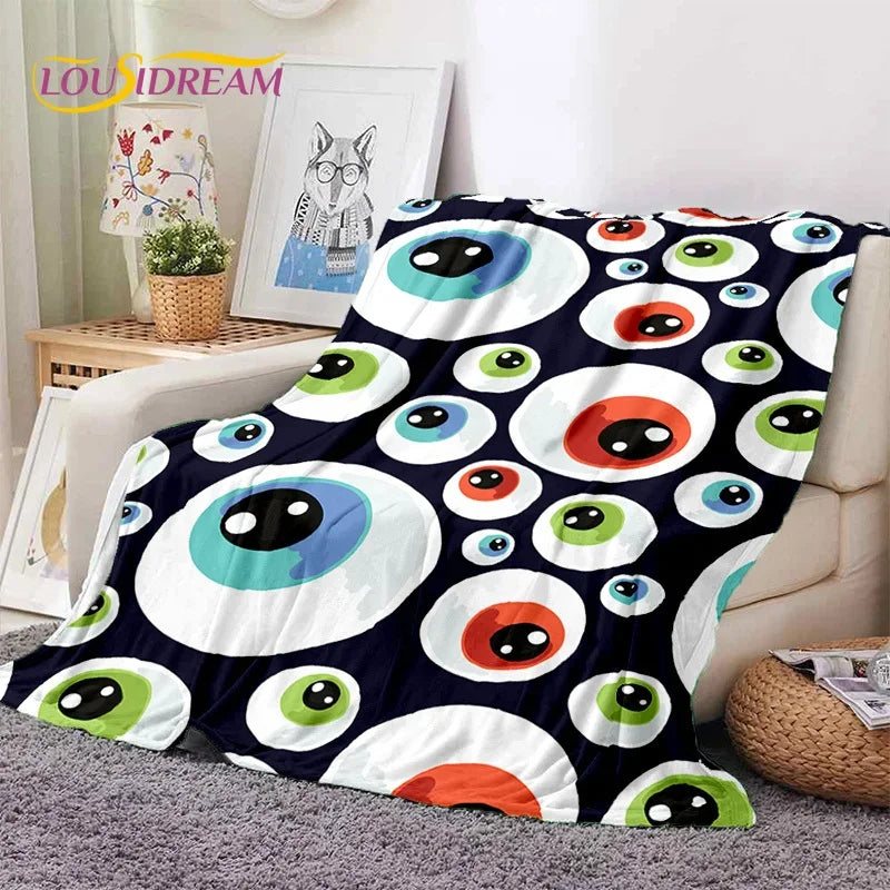 3D Evil Eye Blanket