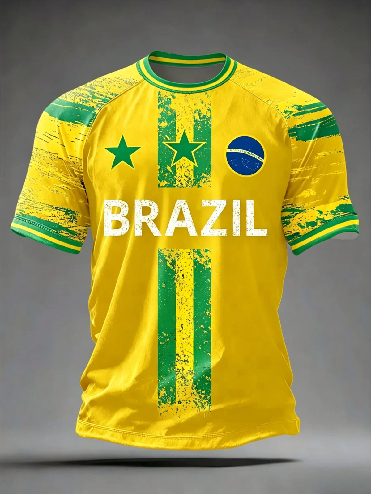 Brazil Football Jersey Short Sleeve