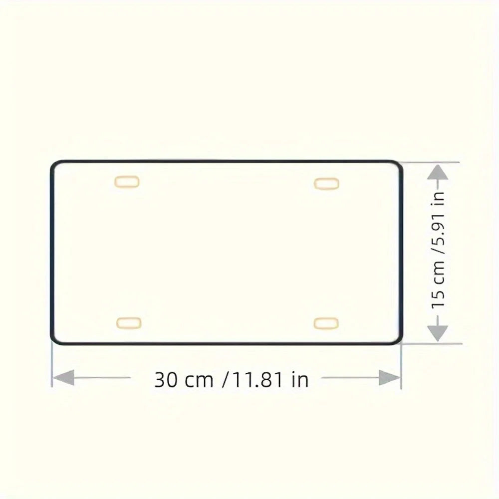 Kurdish Flag License Plate