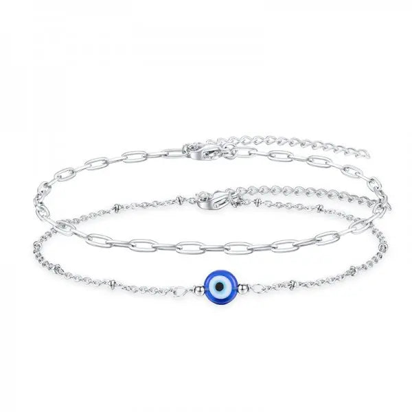 Gold Zircon Evil Eye