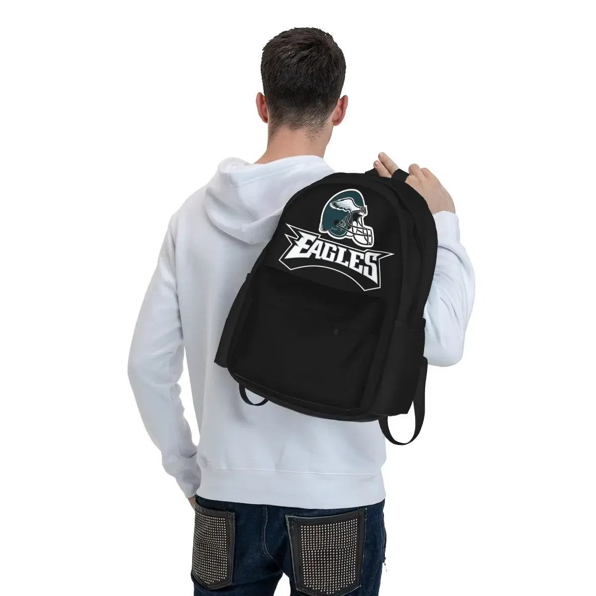 Popular,Eagles-Philadelphia Backpacks Students School Bags