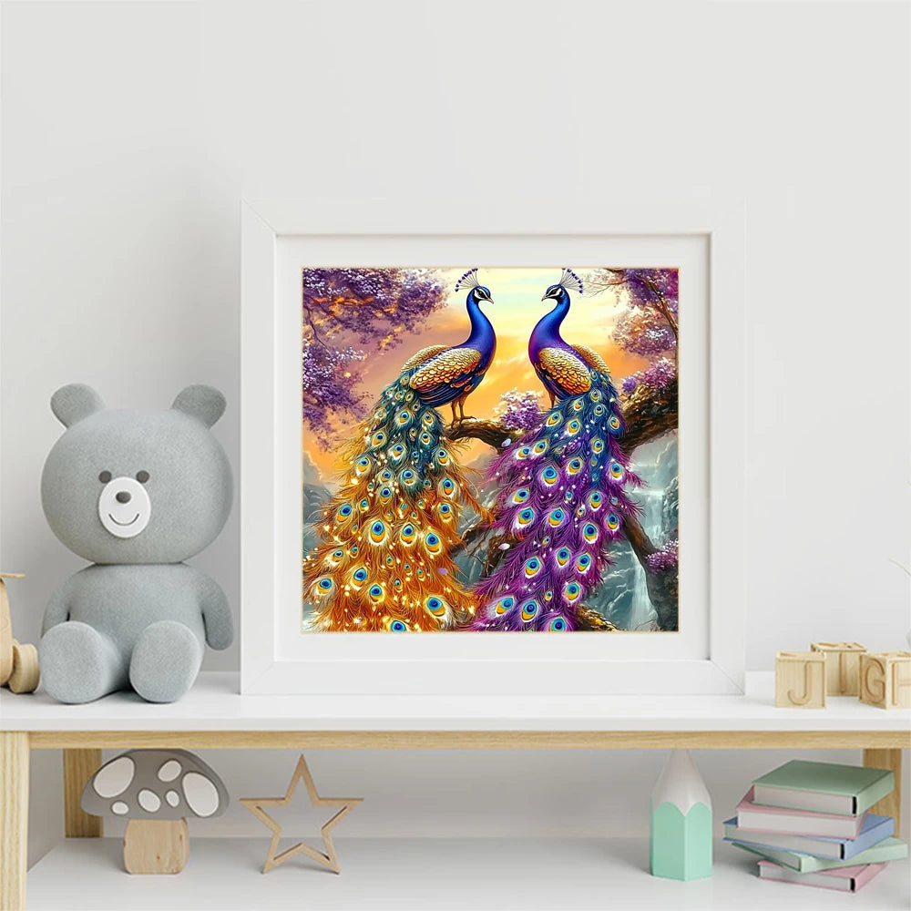 EverShine Diamond Painting Peacock Kit