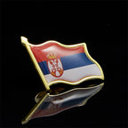 Serbia Flag Pin