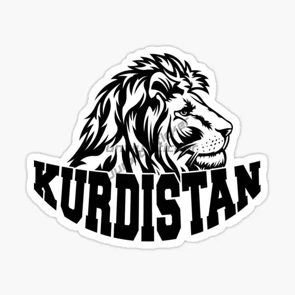 ملصقات شعار خريطة علم كردستان للسيارات والشاحنات والدراجات الهوائية والنارية والخوذات للطرق الوعرة وملحقات الملصقات الجدارية مقاسات قابلة للتخصيص