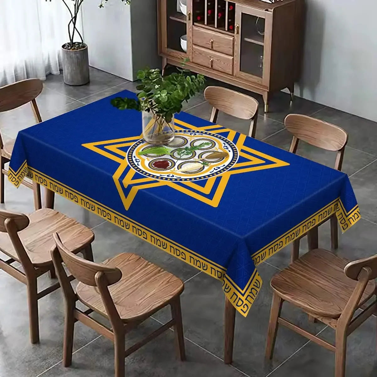Passover Rectangle Tablecloth