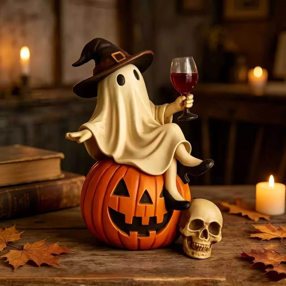 Resin Ghost Statue