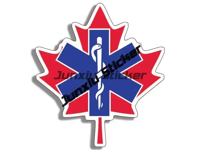 Canada Flag Sticker Maple Leaf Shaped Canadian Love Native Tablet Flag Vinyl Decal Sticker for Cars Laptop Phone Walls Windows