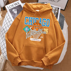 Chicago Basketball Team 76 All Around The World Hoody