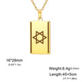 Star of David Hexagram Necklace