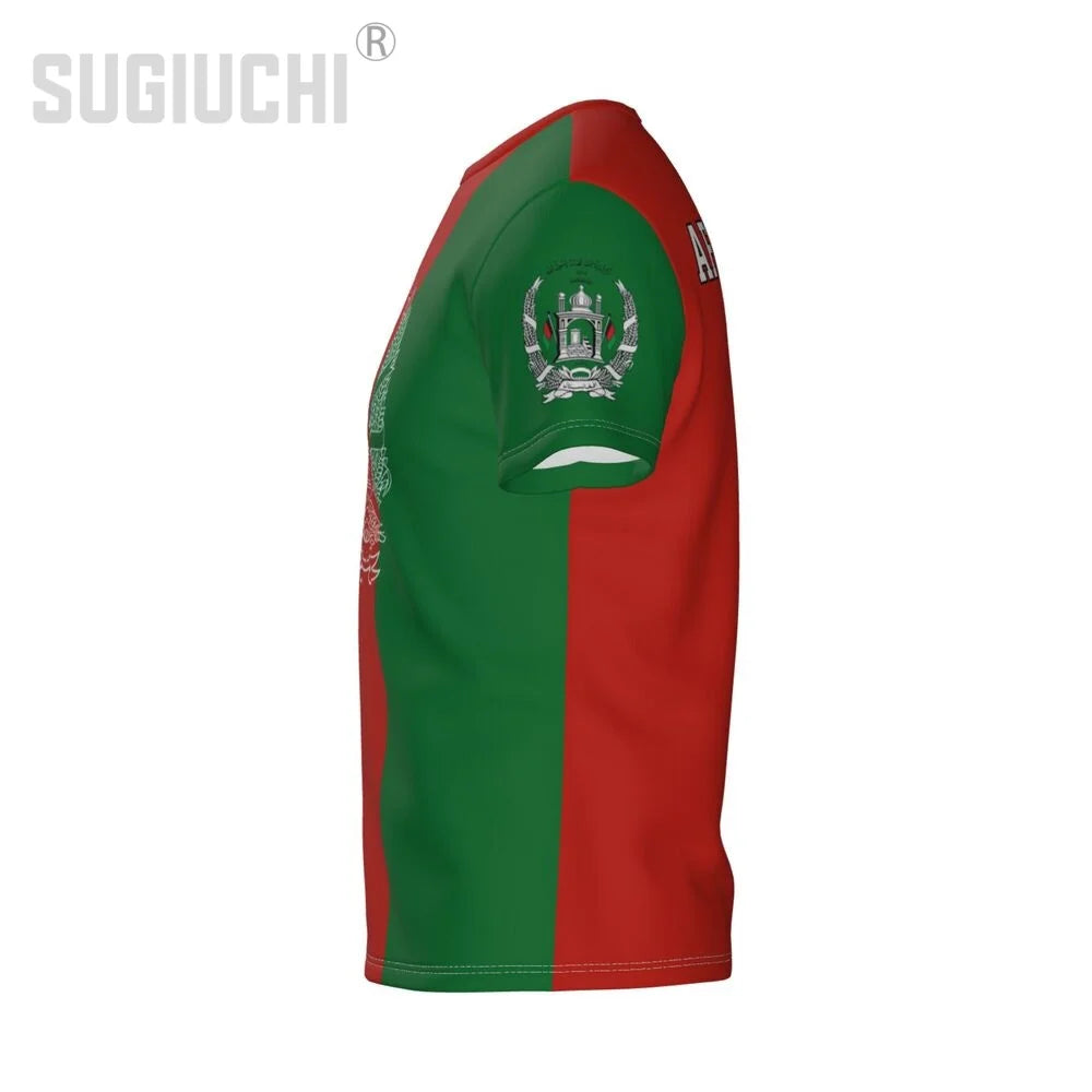Afghanistan Flag Emblem 3D T-shirts