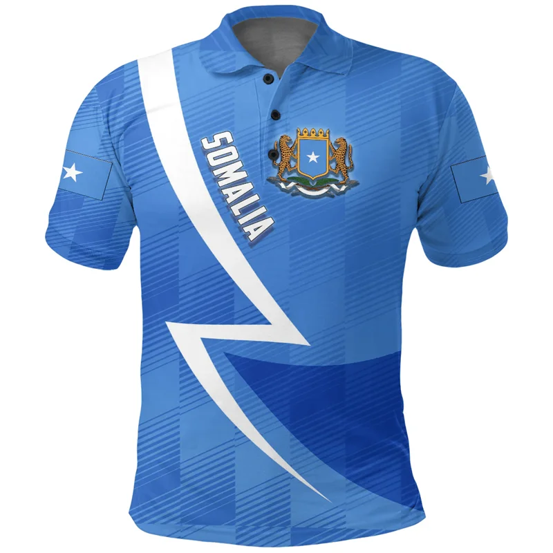 Somalia Flag Polo