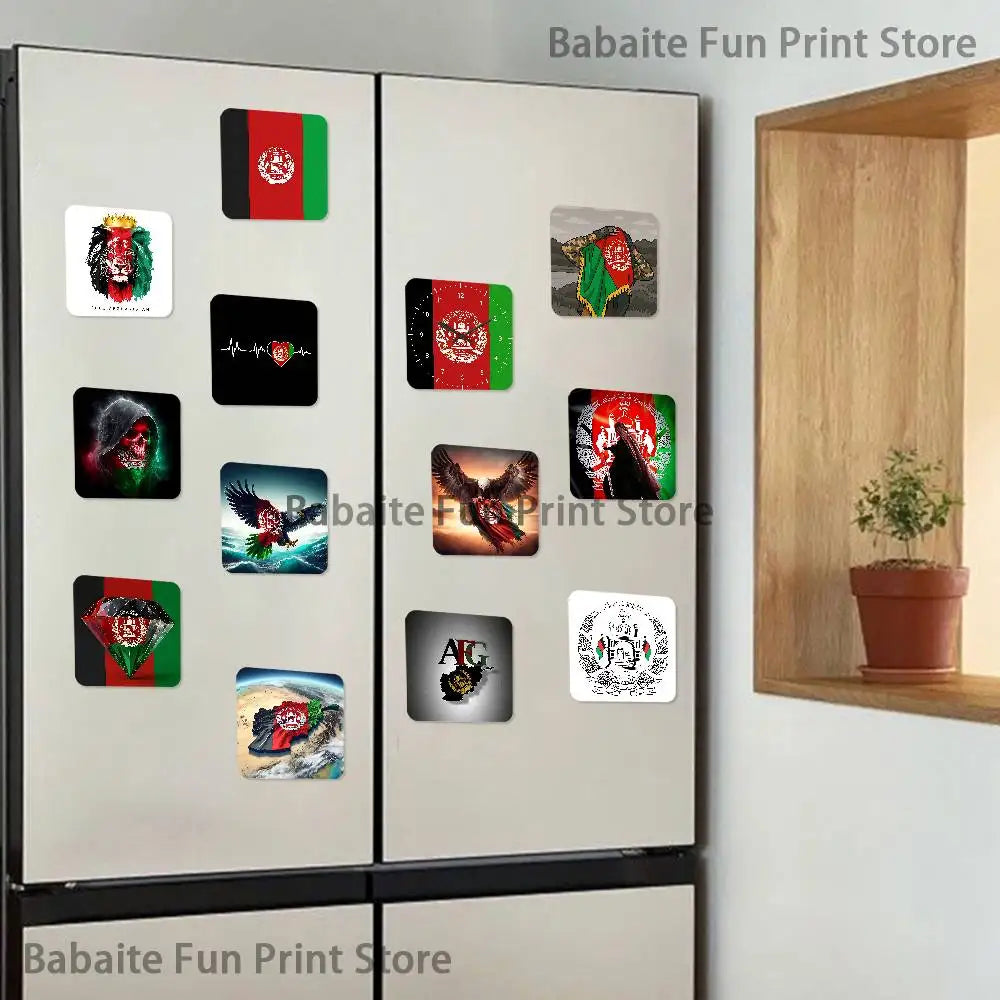 Afghanistan Flag Soft Magnetic Refrigerator