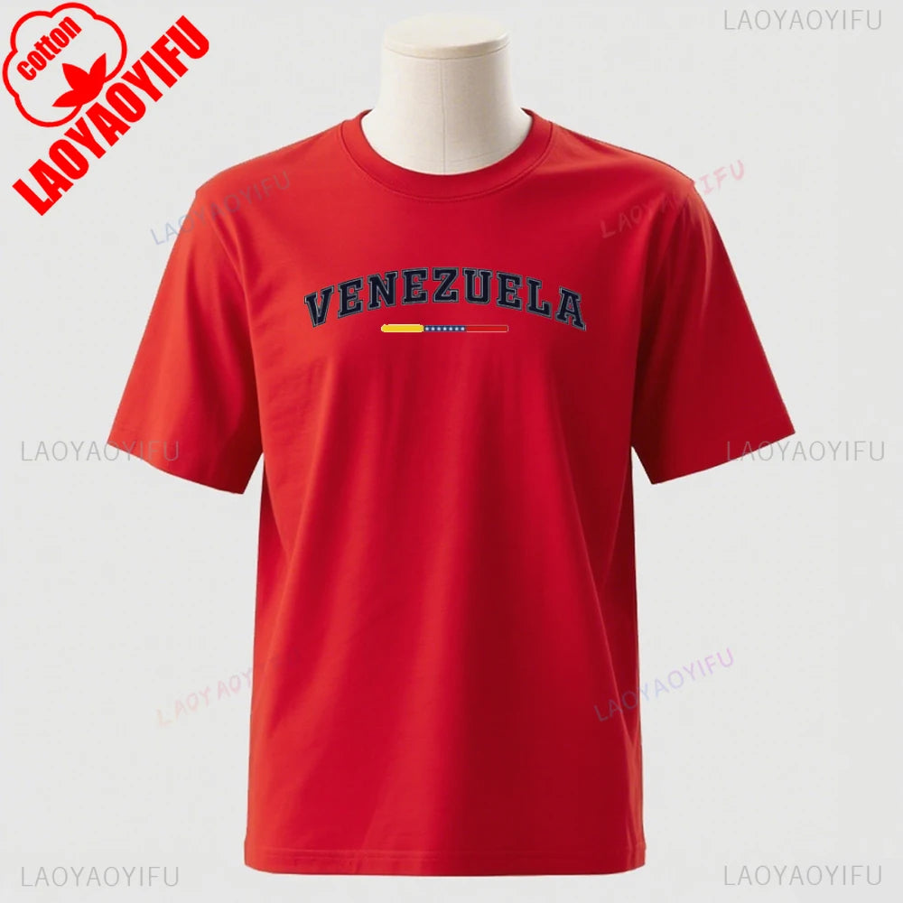 Venezuela Tshirt Classic College Style Venezuelan Flag