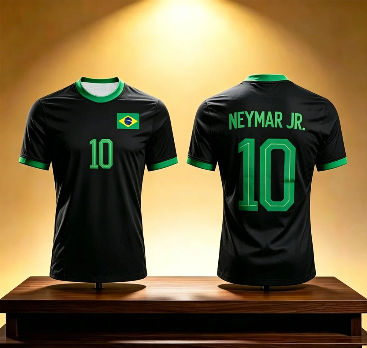 Brazil Neymar Soccer Jersey Tee