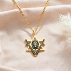 Lion Head Star Necklace