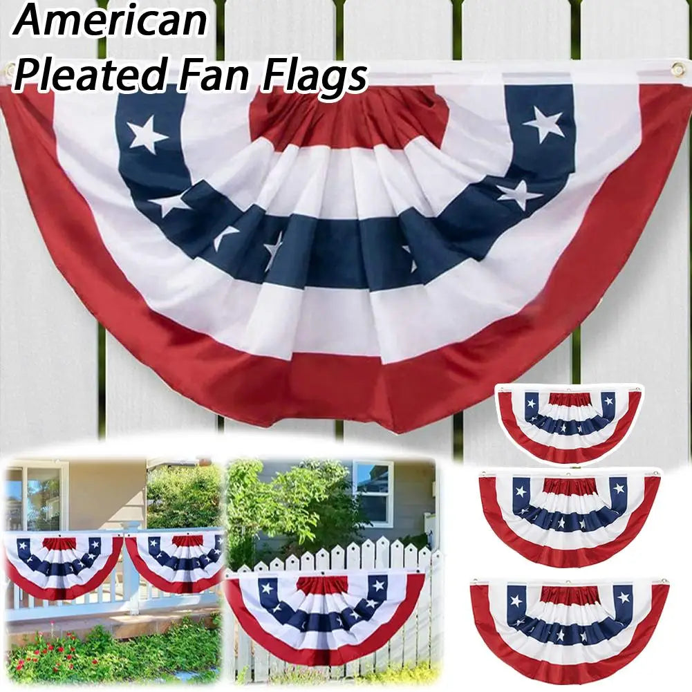 USA Patriotic Bunting Decoration  Flag