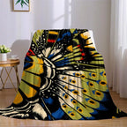 Peacock Feather Throw