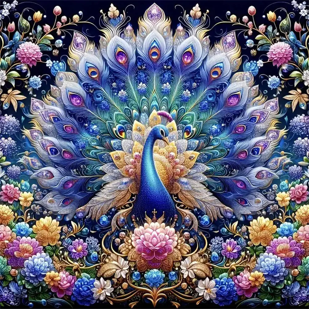 Peacock Diamond Painting