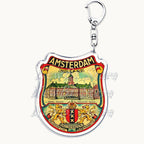US Travel Keychain