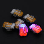 10pcs LED Brooches Pin Beer Mug Oktoberfest Pin