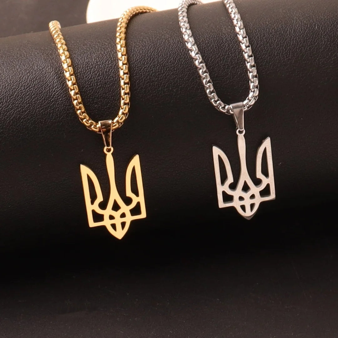 Ukraine Emblem Necklace