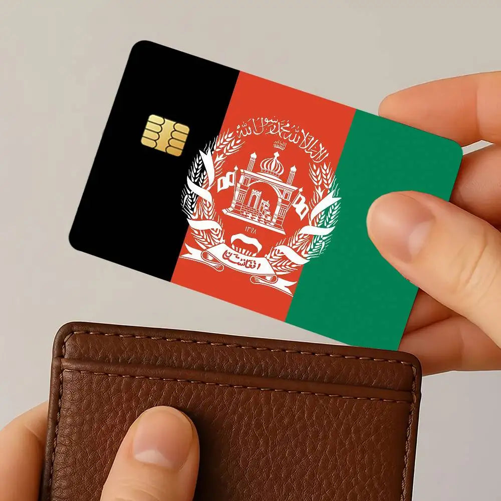 Afghan Afghanistan Credit Card Decorative Protection