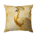 Golden Peacock Pillowcase
