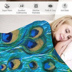 Peacock Full Glory Throw