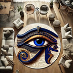 VIKAMA Nazar Protection Round Rug
