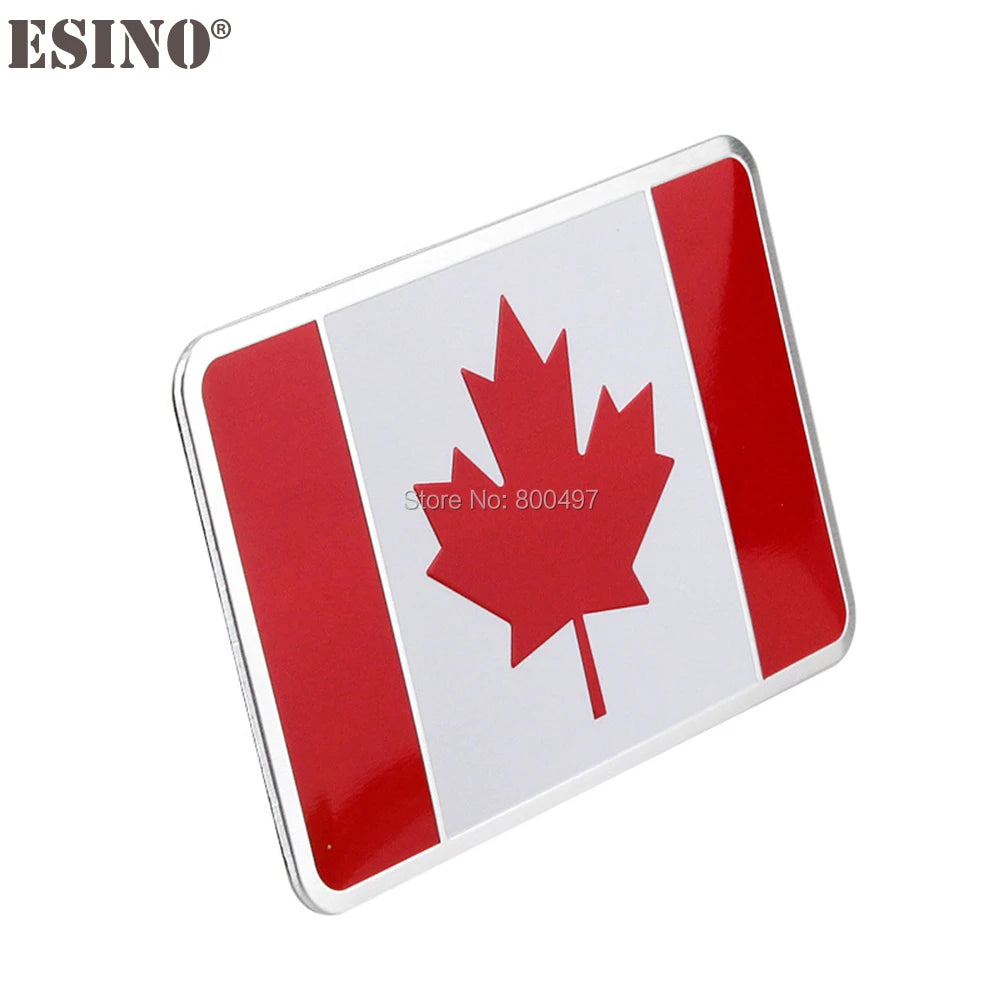 Canada National Flag 3D Metal
