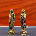 Brass Maria Figurine Pendant Brass Maria Figurine