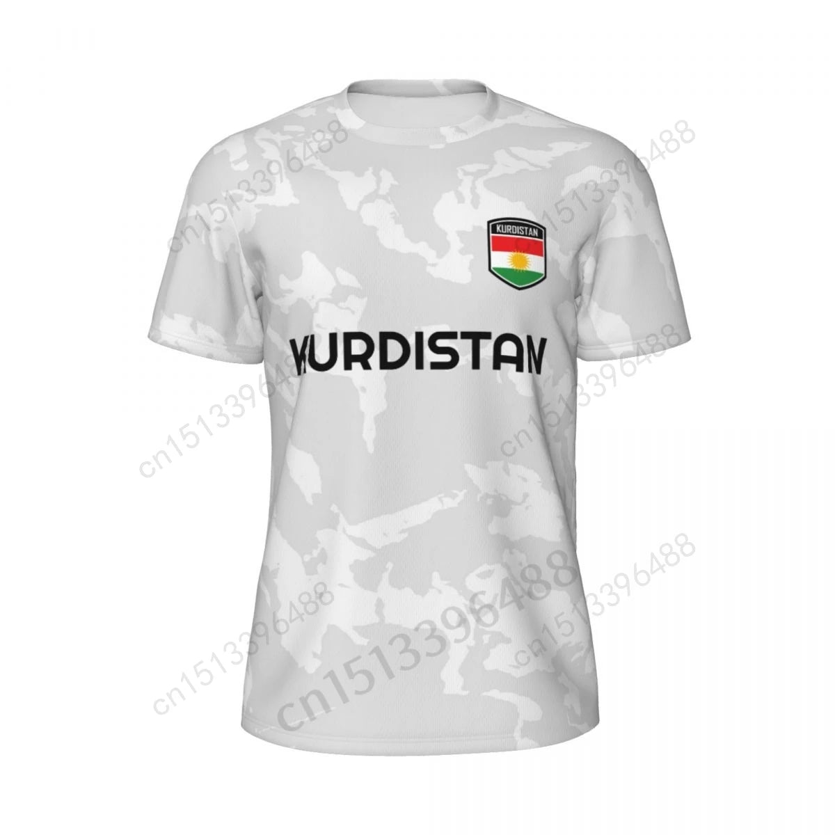 Kurdistan Flag 3D Printed T Shirt