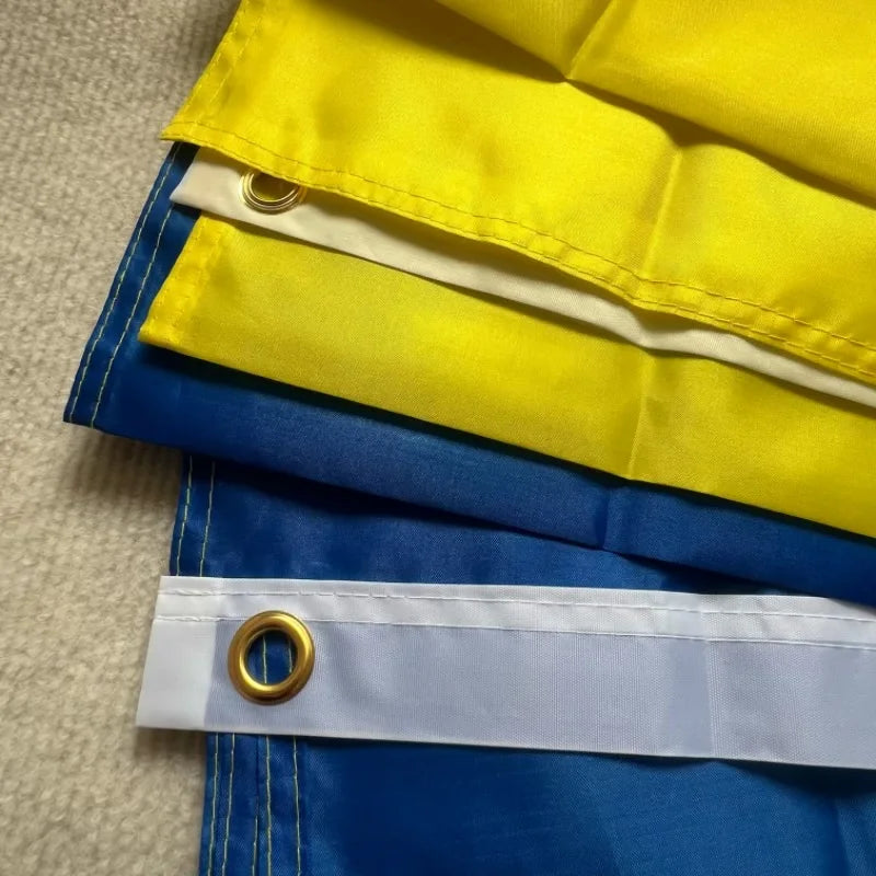 Hanging Ukraine Flag Banner