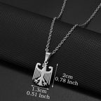 Anniyo German Eagle Pendant Necklaces
