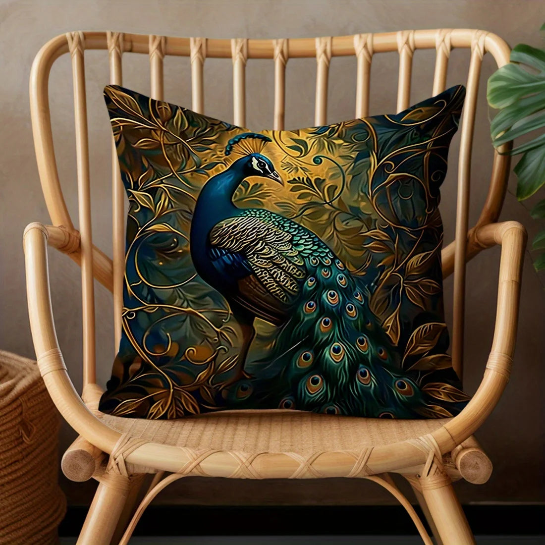 Peacock Pillow Covers