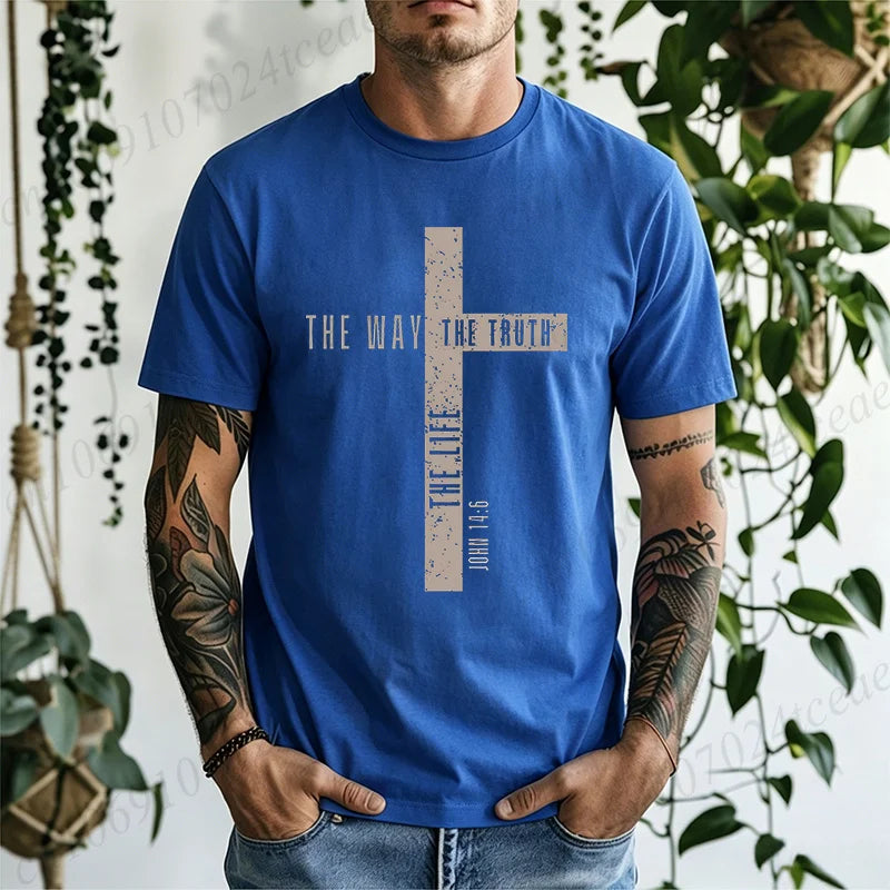 Men Jesus Is King Graphic T-Shirt