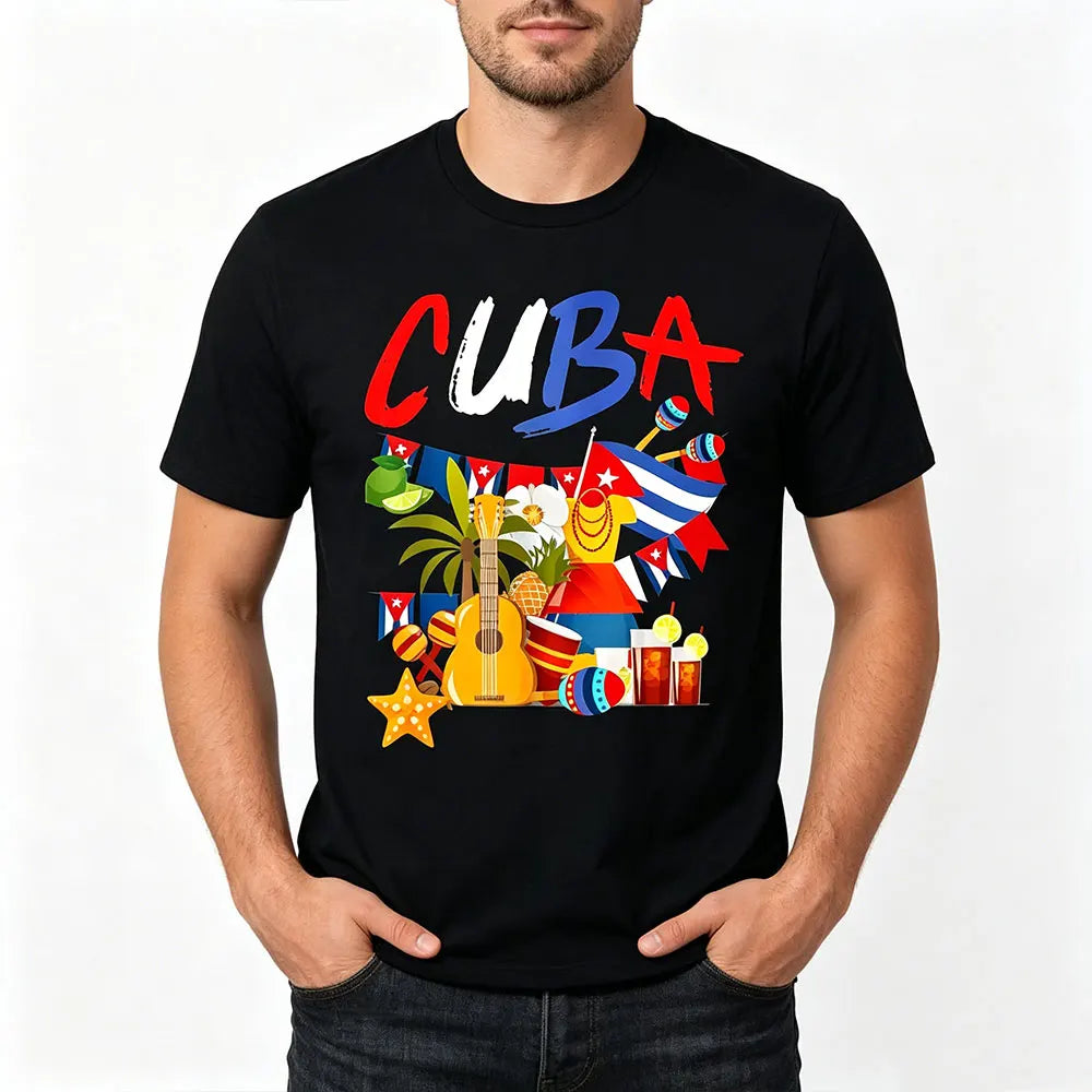 Cuba Flag Graphic T-Shirt