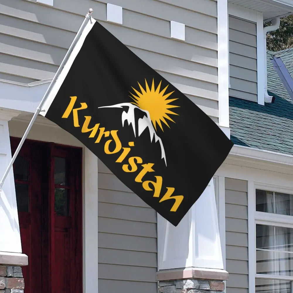 Kurdistan Flag Banner