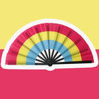 Rainbow Fan LGBTQ Pride
