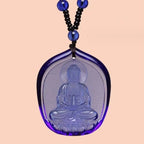Handmade Necklace Nepal Buddhist Mala Stone Beads
