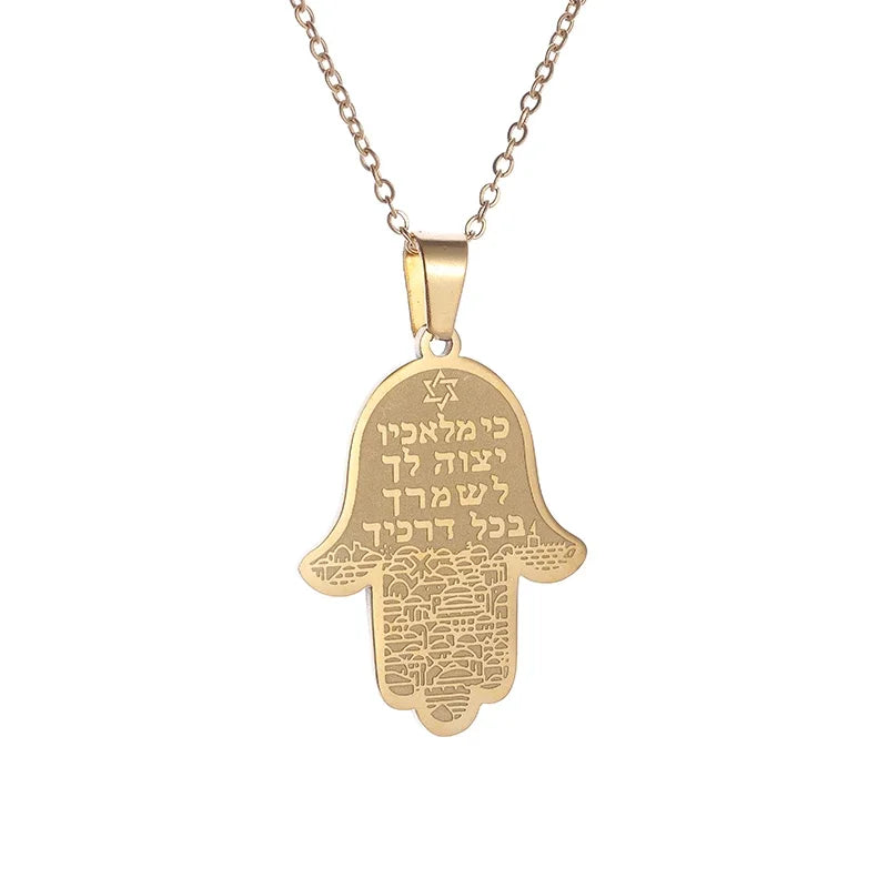 Hamsa Hand Pendant