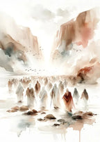 Jesus Sketch Canvas Posters