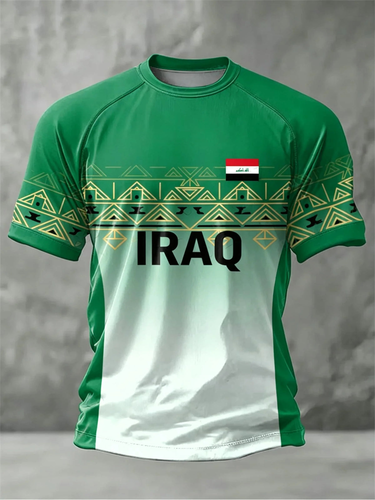 Iraq Soccer Football Jersey Top Tshirt Unisex