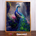Peacock Cross Stitch Kit