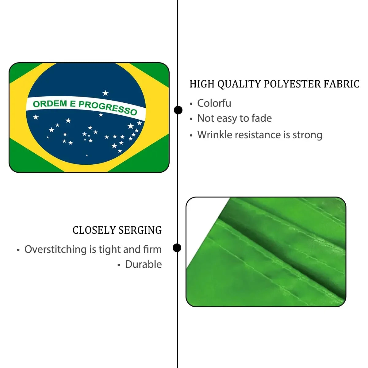 Brazil Flag Banner for Events